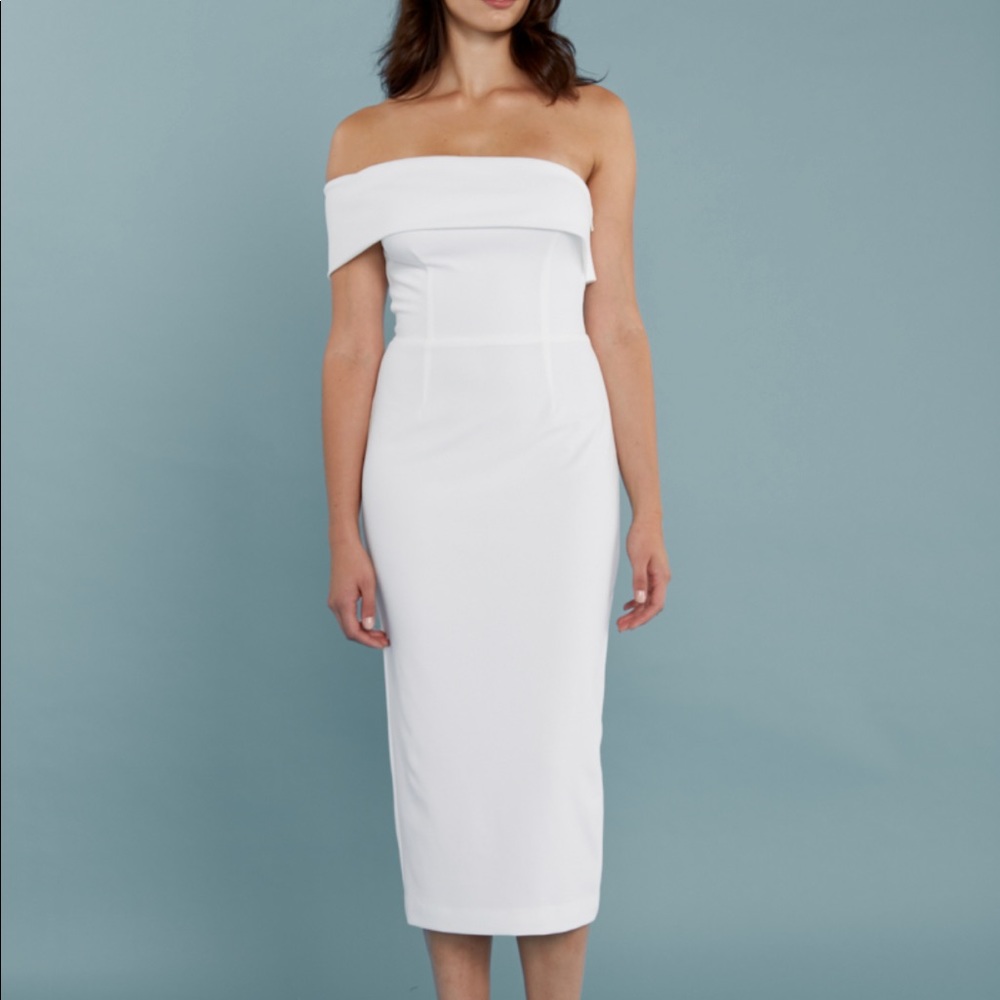 KATIE MAY CHARCOAL APOLLO DRESS